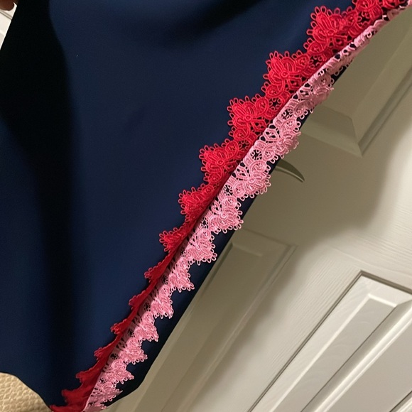 Trina Turk Navy Cocktail Dress . NEW w/o Tags . Size 12 - Picture 4 of 8